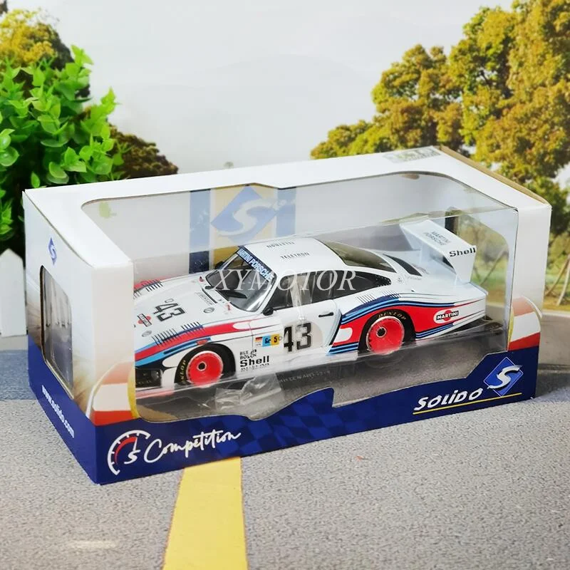 

Solido 1:18 для Порше 935 Моби Дик 1978 Le Mans 43 # гоночный автомобиль литые модели автомобиля игрушки искусственные украшения дисплей
