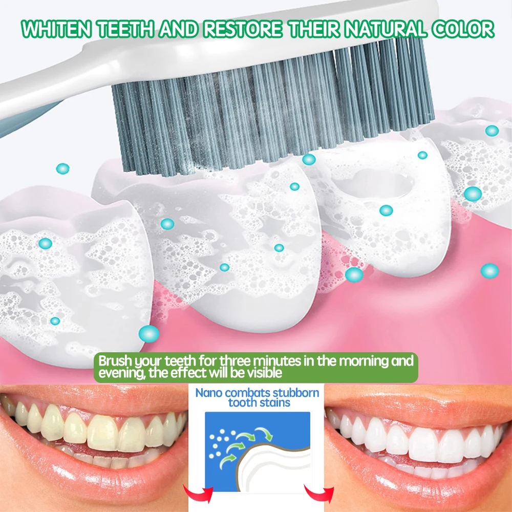 Отбеливающая зубная паста ASTERA удаляет пятна уменьшает пожелтение ухаживает за