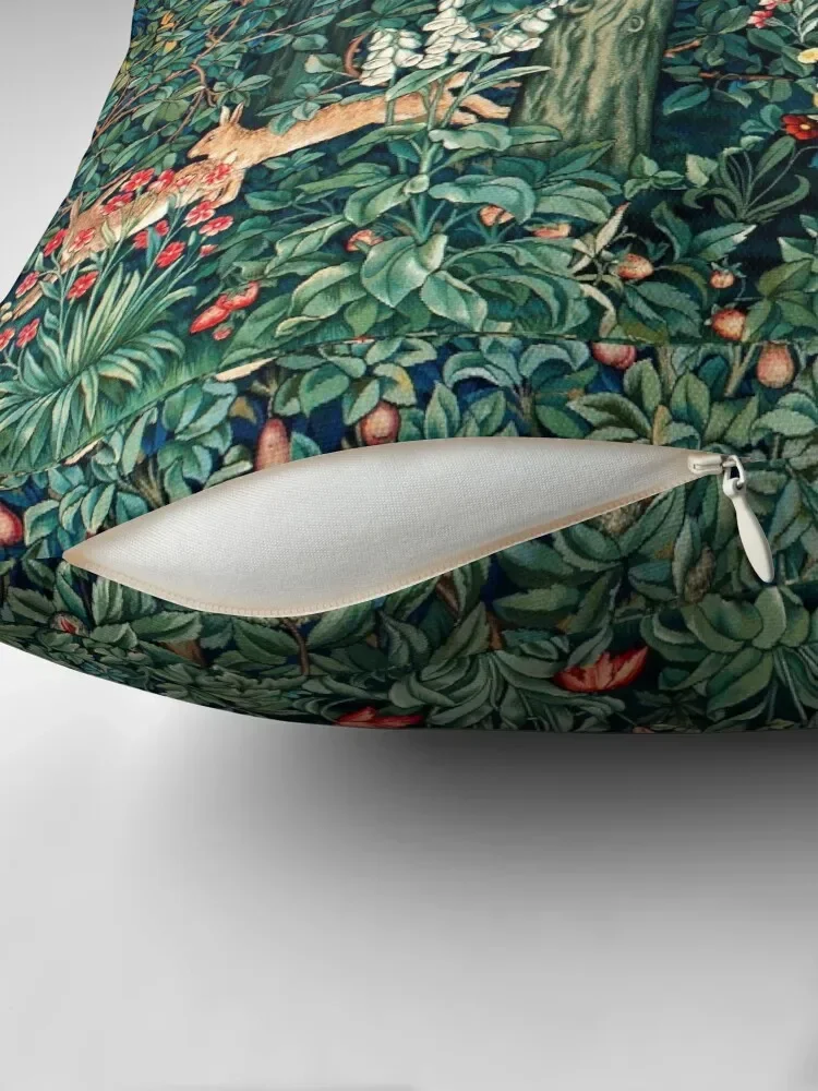 Зелень лес животные Лев и зайца Синий Зеленый цветочный гобелен декоративная