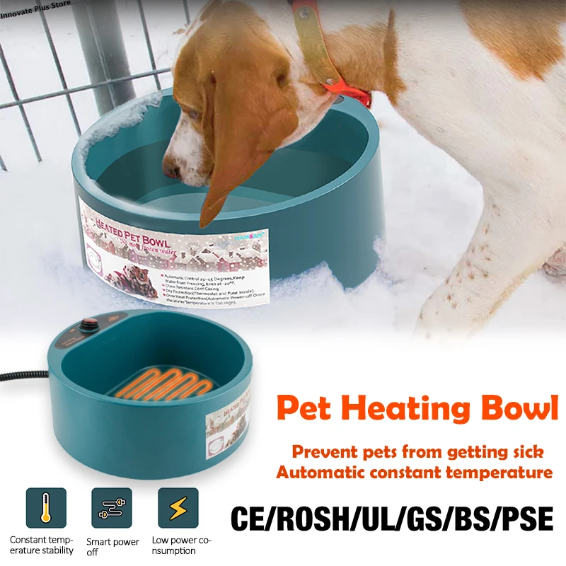 

Bowl Constant Temperature Self Winter Outdoors Pet Icing Electric Pet Feed Heated Accessories Heated Feeding Water Bowl Dog Anti