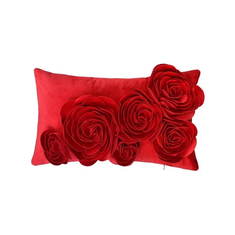 

Handmade Cushion Pillow cover flower style Inventory Cleanup H02