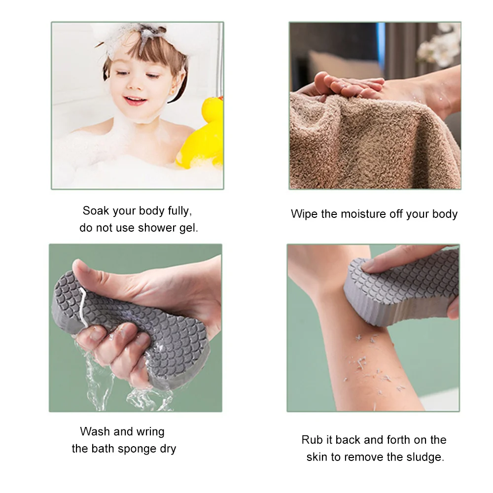 

Bath Sponge Exfoliate for Women and Men Body Cleaning Supplies