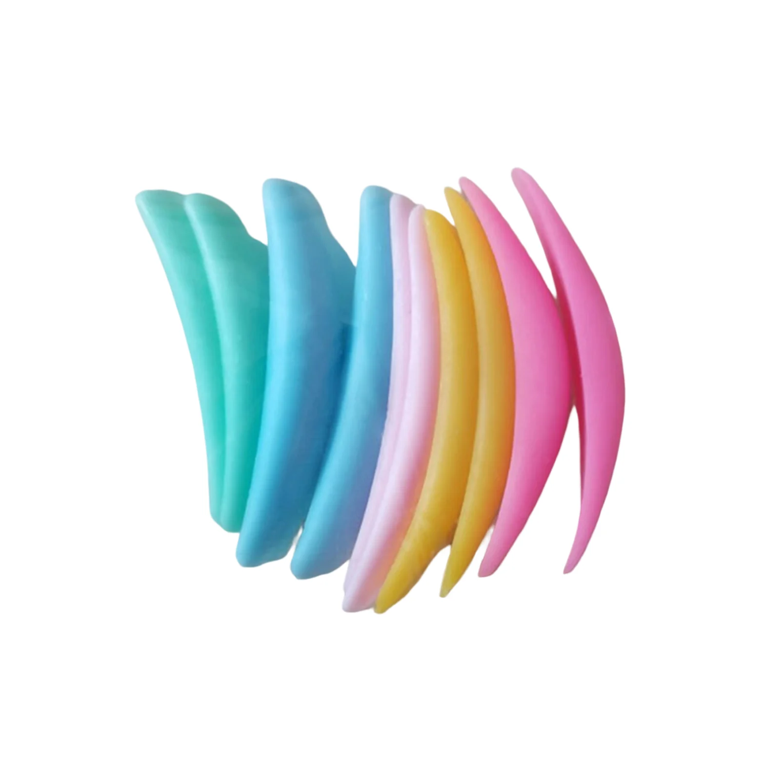 

5 Pairs Silicone Eyelash Perm Pad Reusable Soft Lash Lift Shields Women Daily Cosmetic Supplies