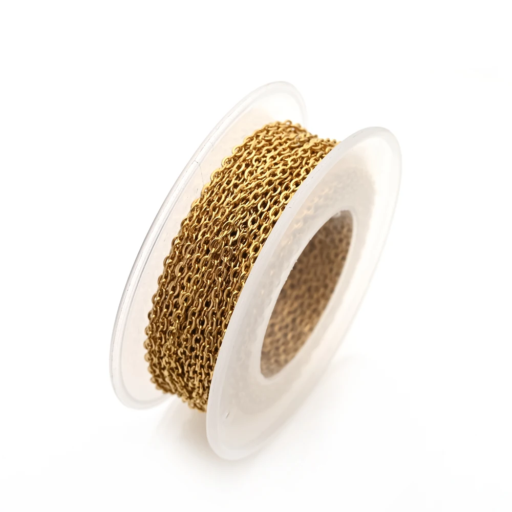 Цепочки из нержавеющей стали с крестом для ожерелий