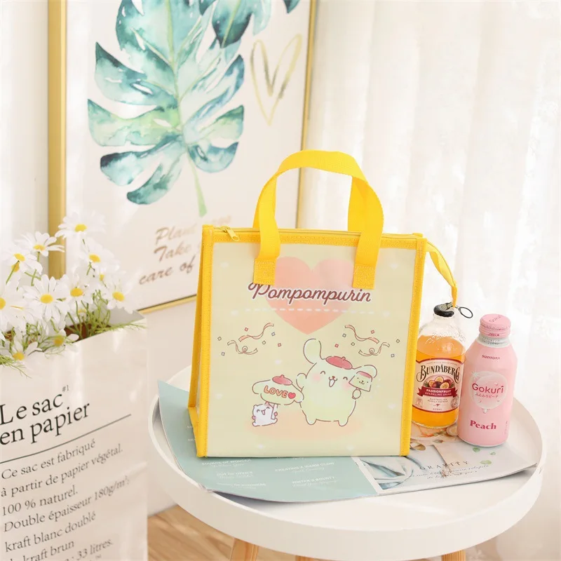 Аниме Cinnamoroll Purin Dog Kuromi My Melody Kt Cat Портативная сумка для хранения Kawaii милый