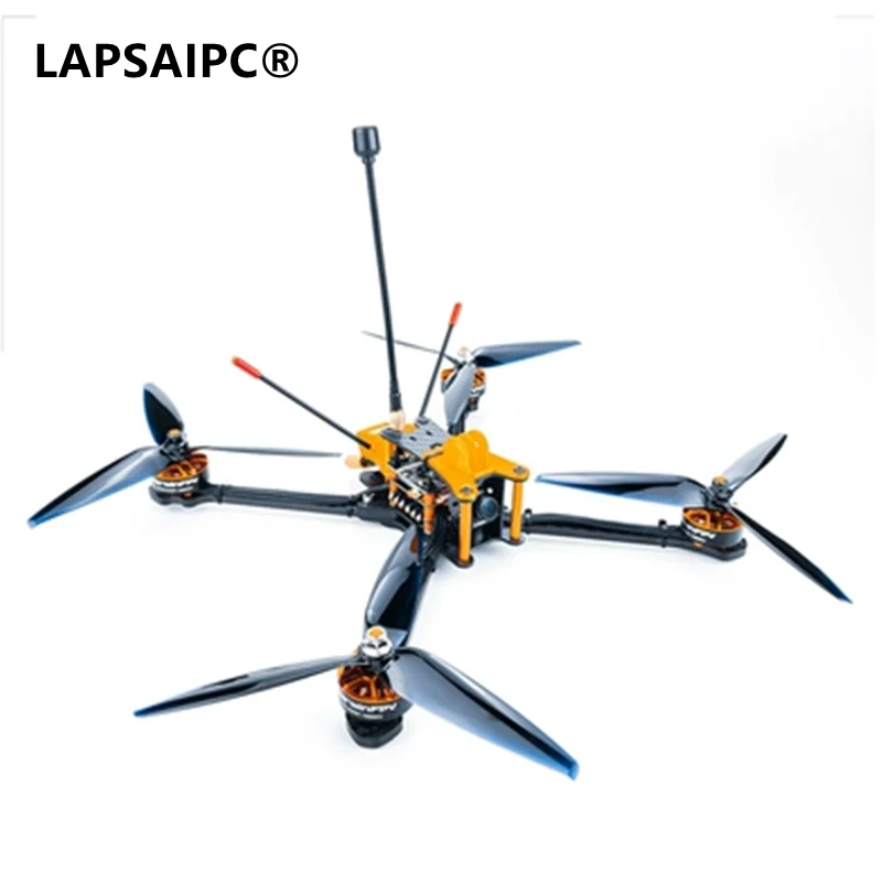 Lapsaipc для дрона DarwinFPV FPV дрона Darwin129 Квадрокоптеры 280 мм 7 дюймов F4 OSD 50A