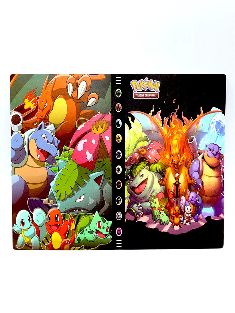 Новый фотоальбом Pokemon Fire Dragon Detective карта памяти записная книжка коллекция 240