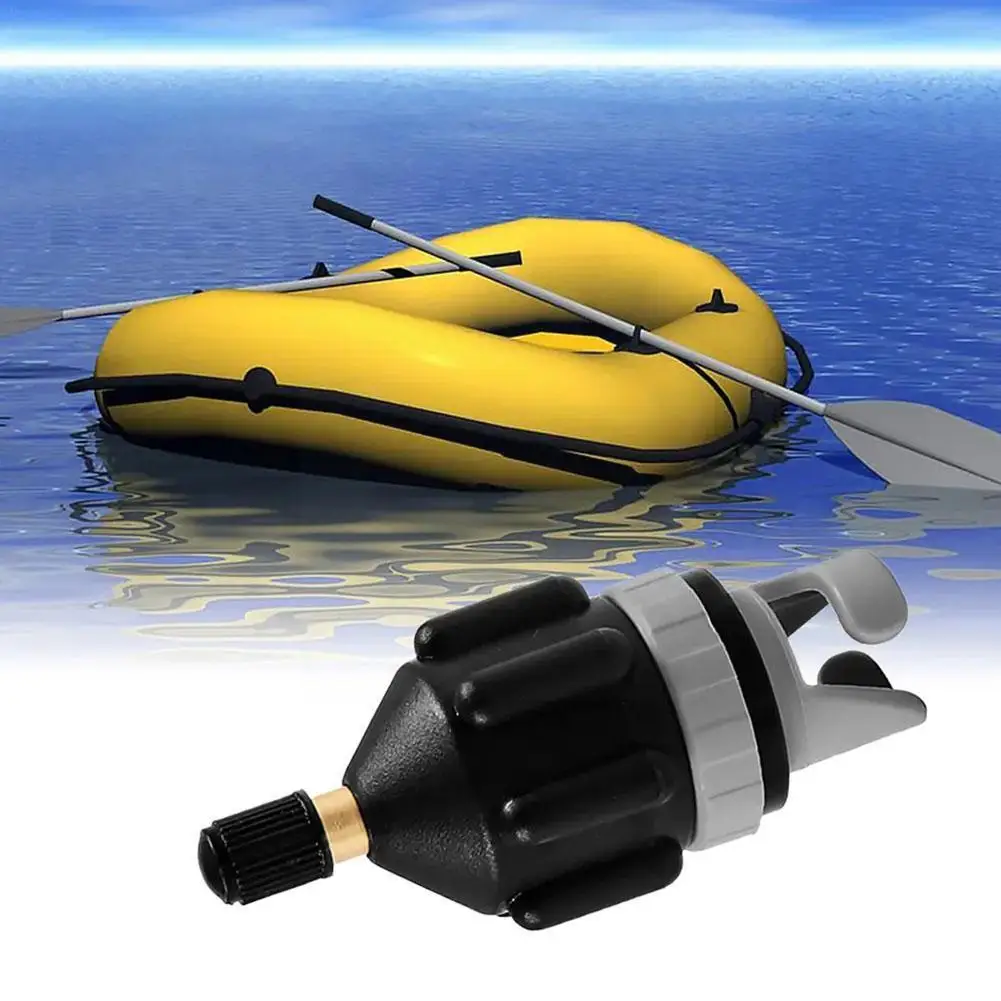 

Inflatable Boat SUP Pump Adapter Rowing Boat Kayaking Valve Pump Equipment Adapter Pump Air Accessories Inflation Vehicle B Y1H3