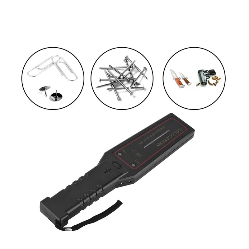 

GC1002 Small Dangerous Goods Inspection Security Scanner Wood Nail Detector High-precision Hand-held Metal Detector
