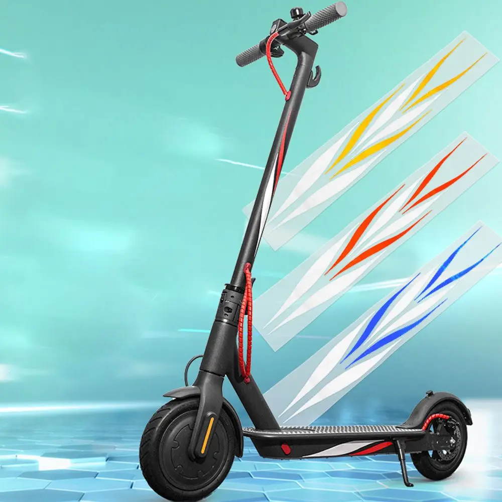 

Durable Waterproof Pedal Decor PVC Decoration Paper Reflective Stickers Warning Stickers Scooter Stickers