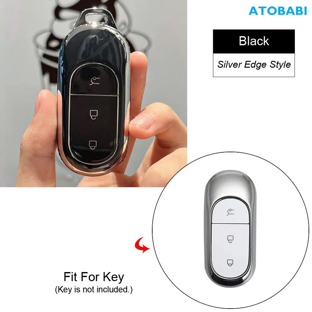 

Чехол для автомобильного ключа из ТПУ, с дистанционным управлением