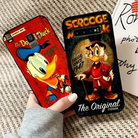 don donald fauntleroy duck phone case for samsung galaxy s10 s9 s8 plus lite s10e for samsung s10 5g liquid silicon coque tpu