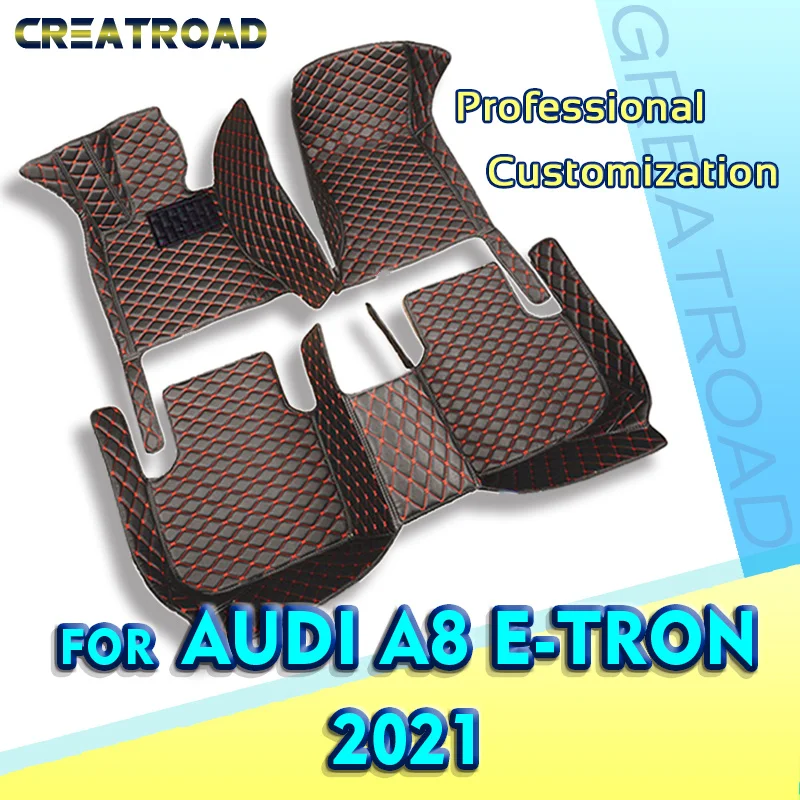 

Автомобильные коврики для Audi A8 e-tron 2021, оригинальные автомобильные подкладки для ног, аксессуары для интерьера