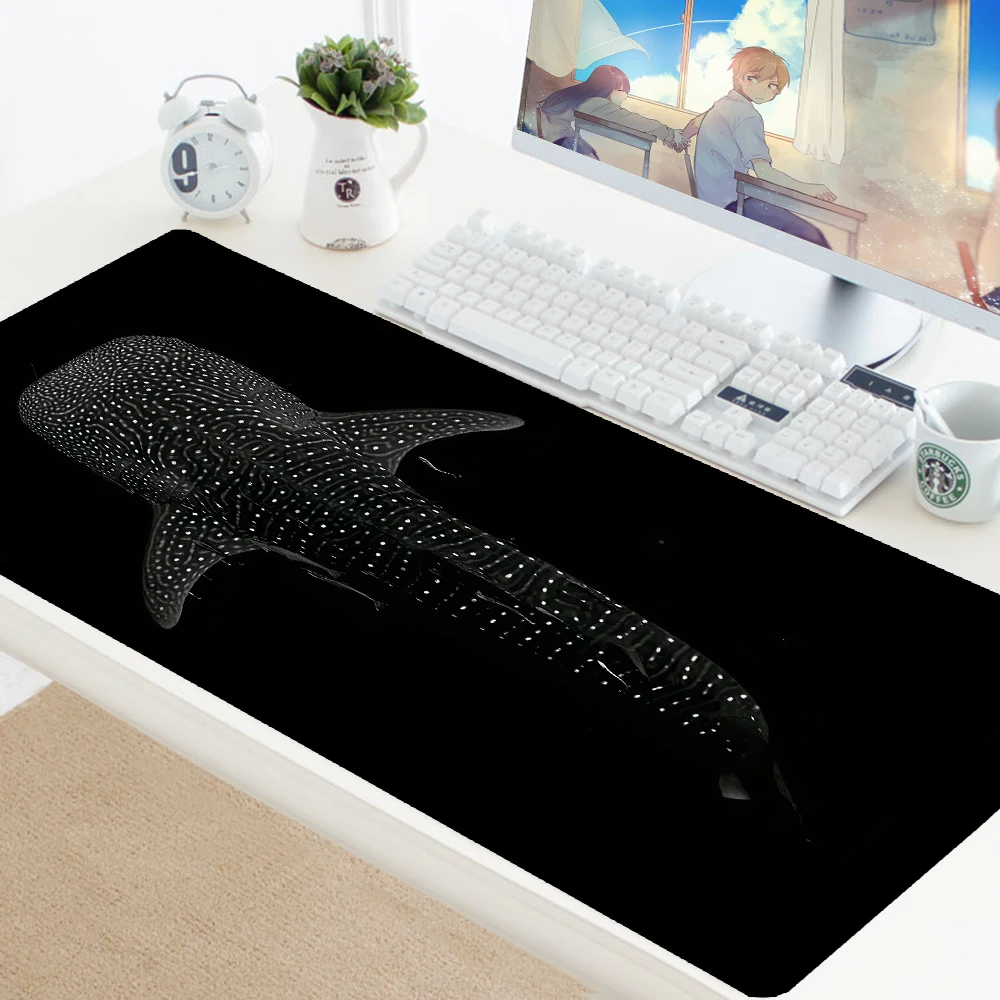 

Большой Противоскользящий игровой коврик для мыши с резиновой основой, 80x30, 90x40 см