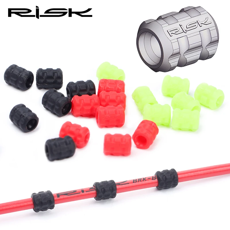 

RISK RC121 Road Mountain Bike Bicycle Cable Protector For Derailleur Shift Brake Cable Wire Line Frame Protective Wrap