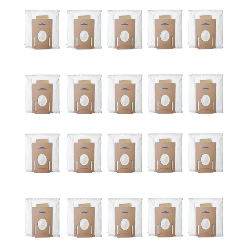 

20 Pcs Leakproof Dust Bag For ECOVACS DEEBOT OZMO T8/T8AIVI Robot Vacuum Cleaner Replacement Accessories Parts Kits