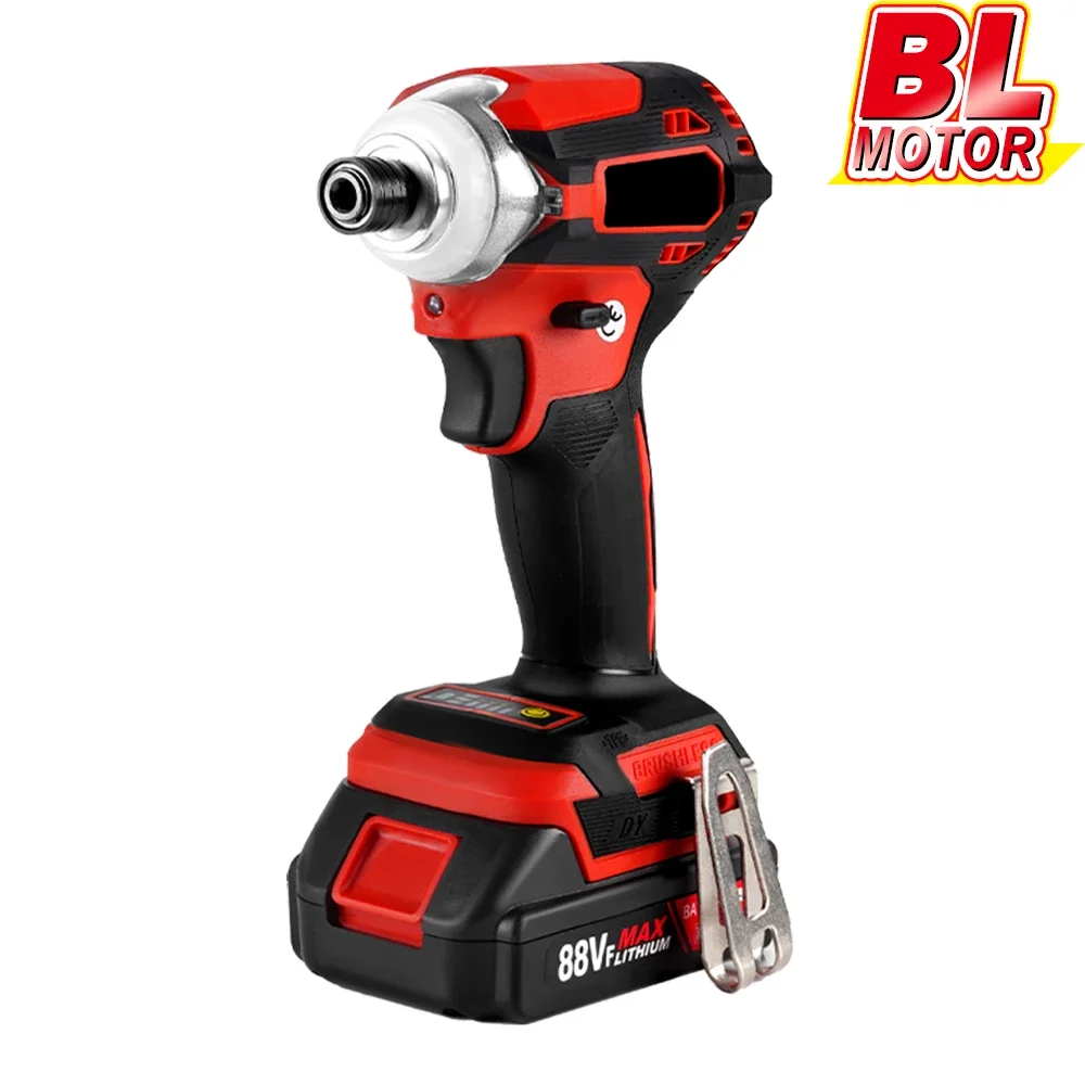 ONEVAN Аккумуляторная батарея Крутящий момент Бесщеточная ударная отвертка