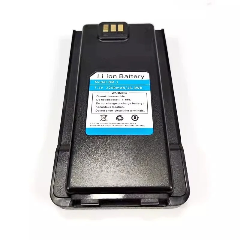 Фото Аккумулятор DM-1701 7.4V 2200mAh для раций Baofeng DMR UV-XS/DM-1, цифровых и аналоговых, двухдиапазонных, двухрежимных, высокого качества №5