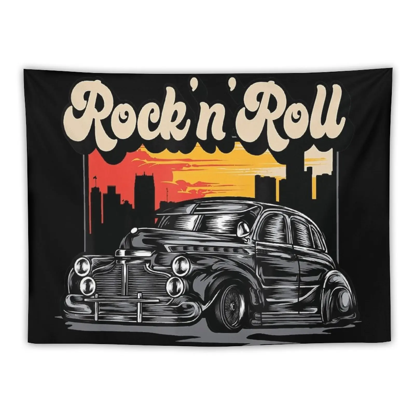 Гобелен в стиле рок-н-ролл украшения для дома художественные Настенные обои