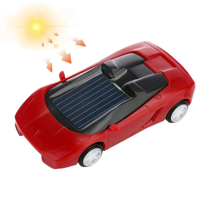 

1pcs Solar Sports Car Toy Mini Car Science And Technology Small Production Creative Birthday Gift For Kids Boy