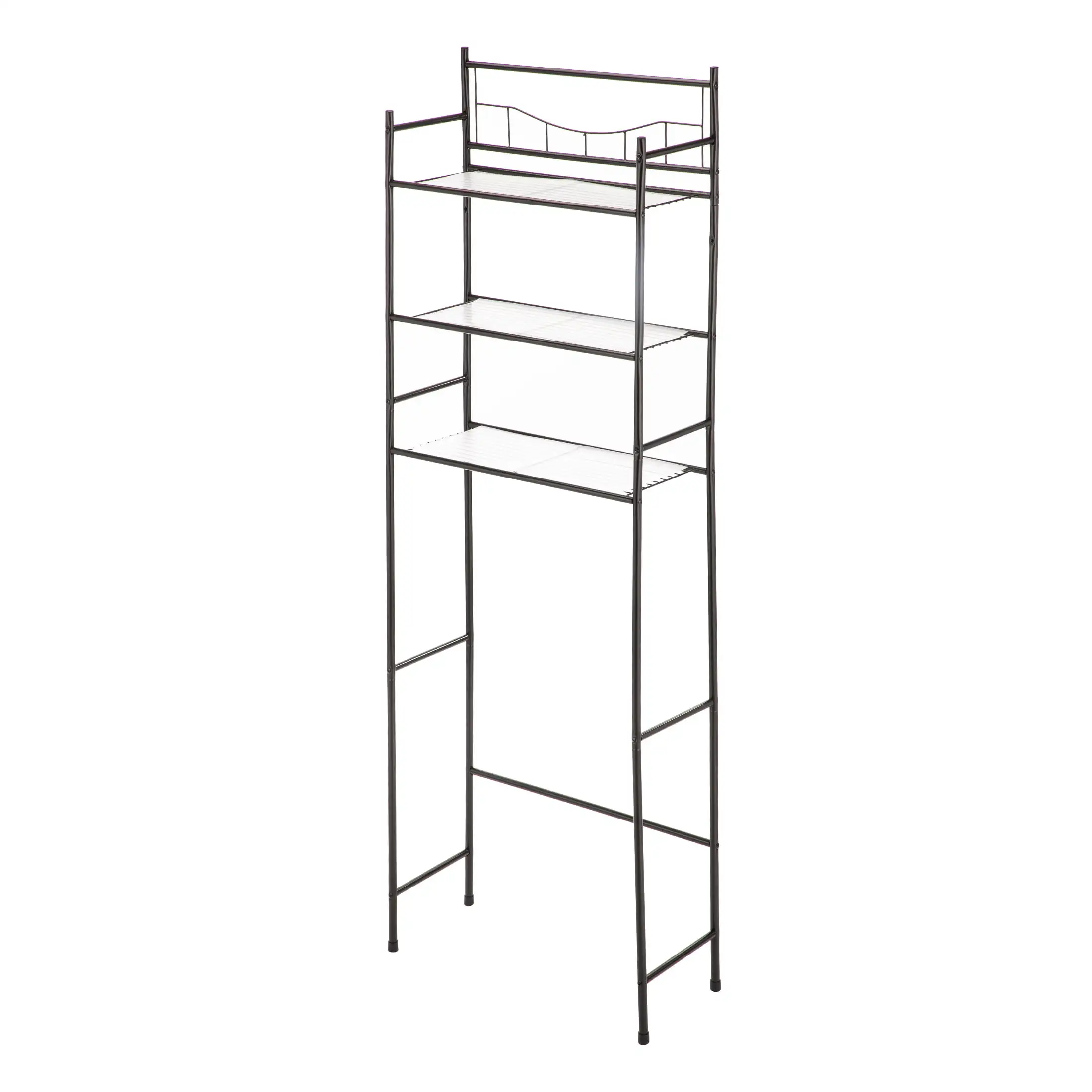 

free shipping over the Toilet Steel 3-Shelf Bath Shelves Space Saver ORB Finish
