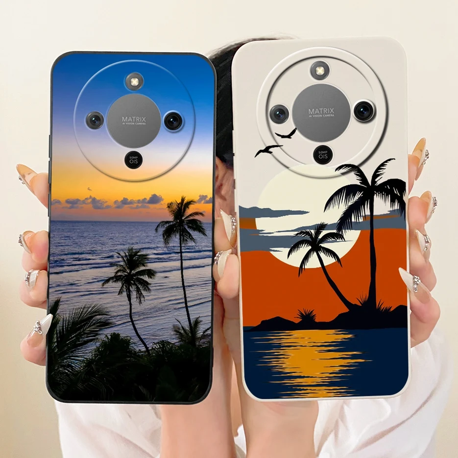 Фото Чехол для Honor Magic 8 Lite Honor X9d MTN-NX1 Cool Dragon Painted Cover Мягкий чехол из ТПУ для телефона Honor X70 X 70 HonorX9d 5G Shell №5