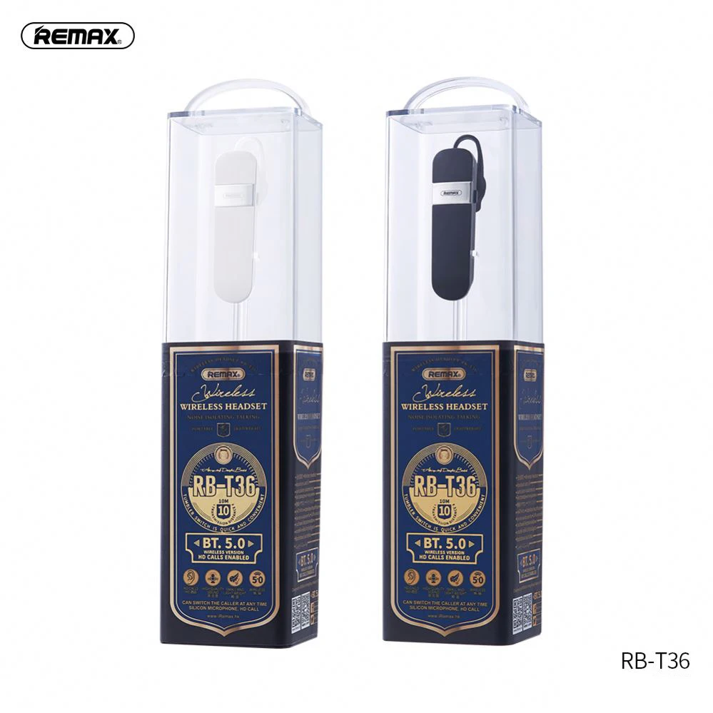 Фото Remax RB-T36 TWS 5,0 настоящие беспроводные стерео спортивные Bluetooth наушники HIFI Звук шумоподавление свободные руки долгий режим ожидания №3