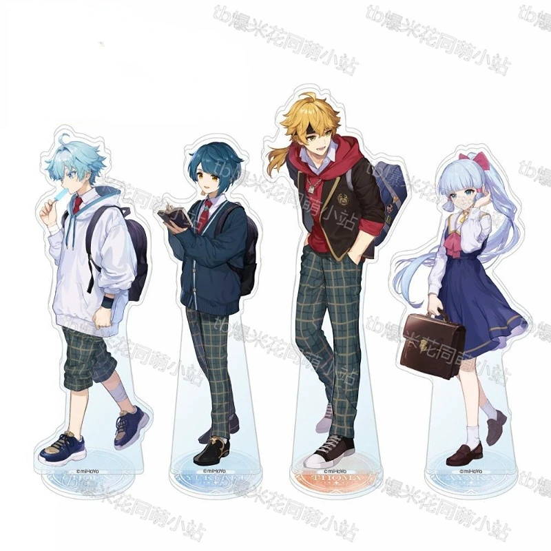 

Genshin Impact X Gigo Linked With The Surrounding Winter School Uniforms, Cosplay Kamisato Ayaka, A Fashion Jewelry Display Gift