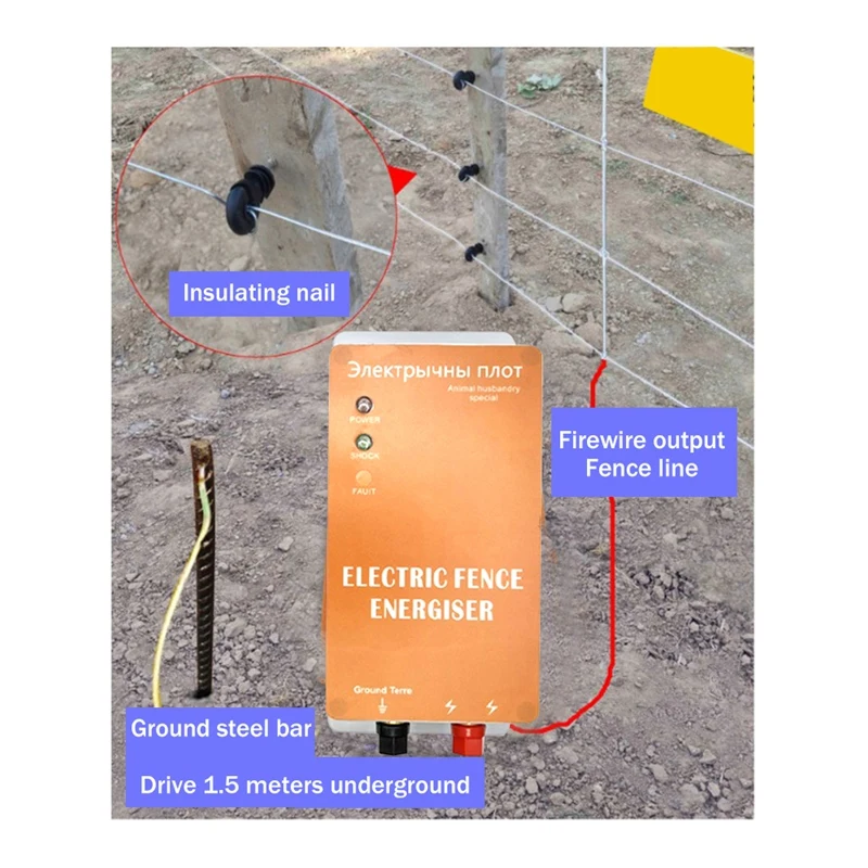 Электрический забор на солнечной батарее контроллер зарядного устройства для