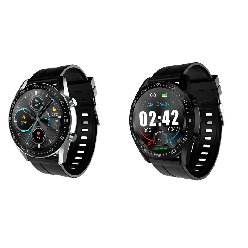 

Мужские Смарт-часы I12 с круглым сенсорным экраном, водонепроницаемые IP67