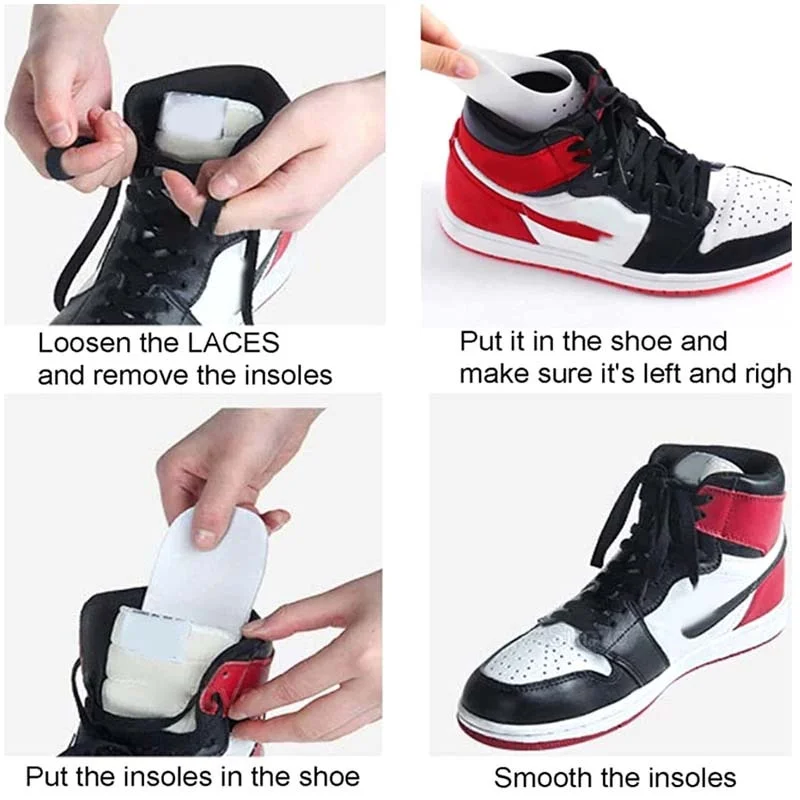 10 Pairs Anti Wrinkle Protector for Sneaker Toe Caps Anti Crease Support Shoe Stretcher Extender Sport Shoe Protection Wholesale
