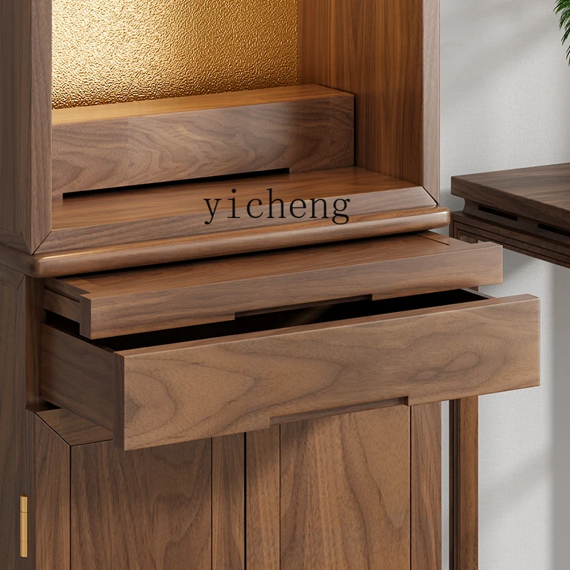 TQH буддийский шкаф из массива дерева современный простой богатства платформа