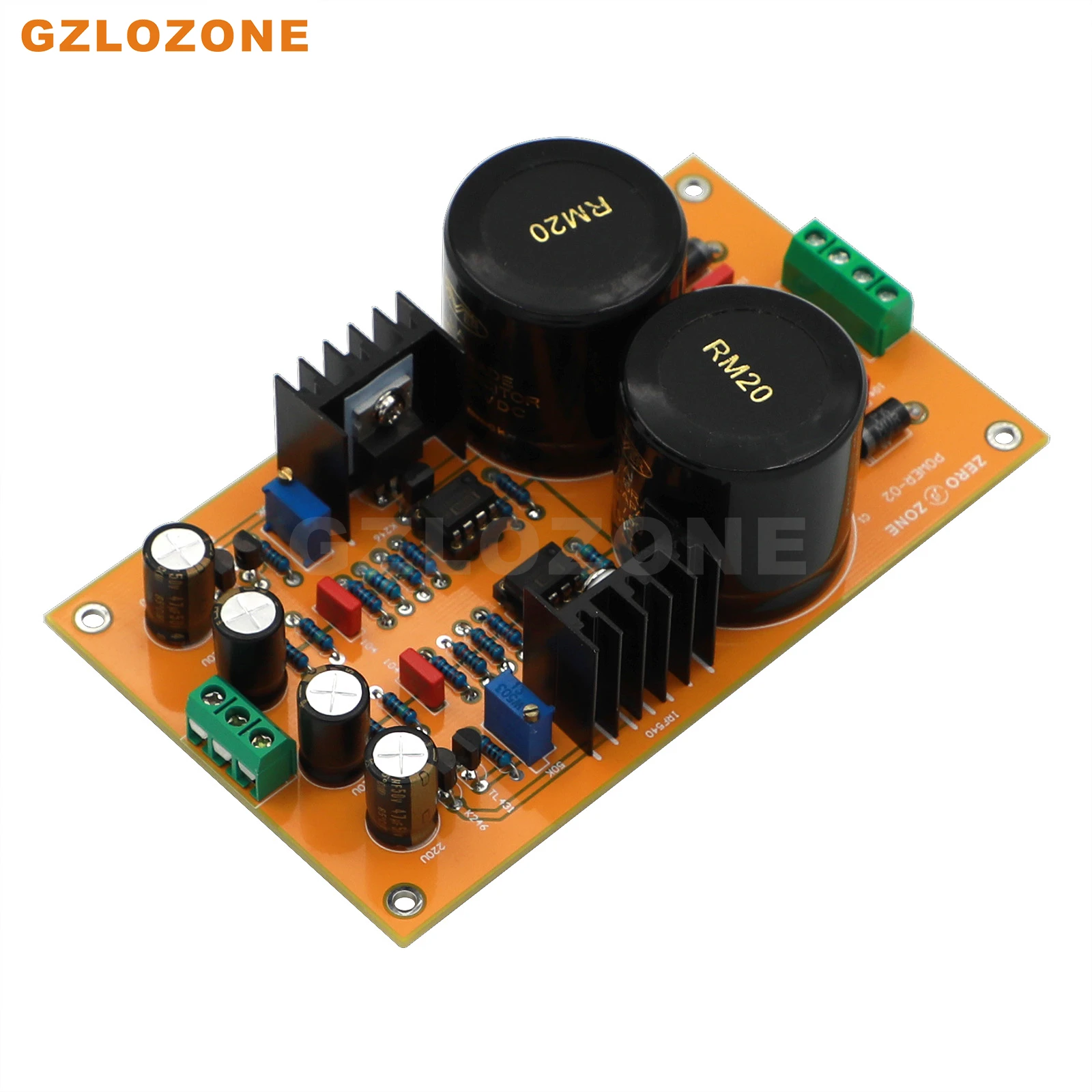 

ZEROZONE POWER-02, Регулируемые регуляторы, Линейный источник питания, набор «сделай сам»/готовая плата для предусилителя