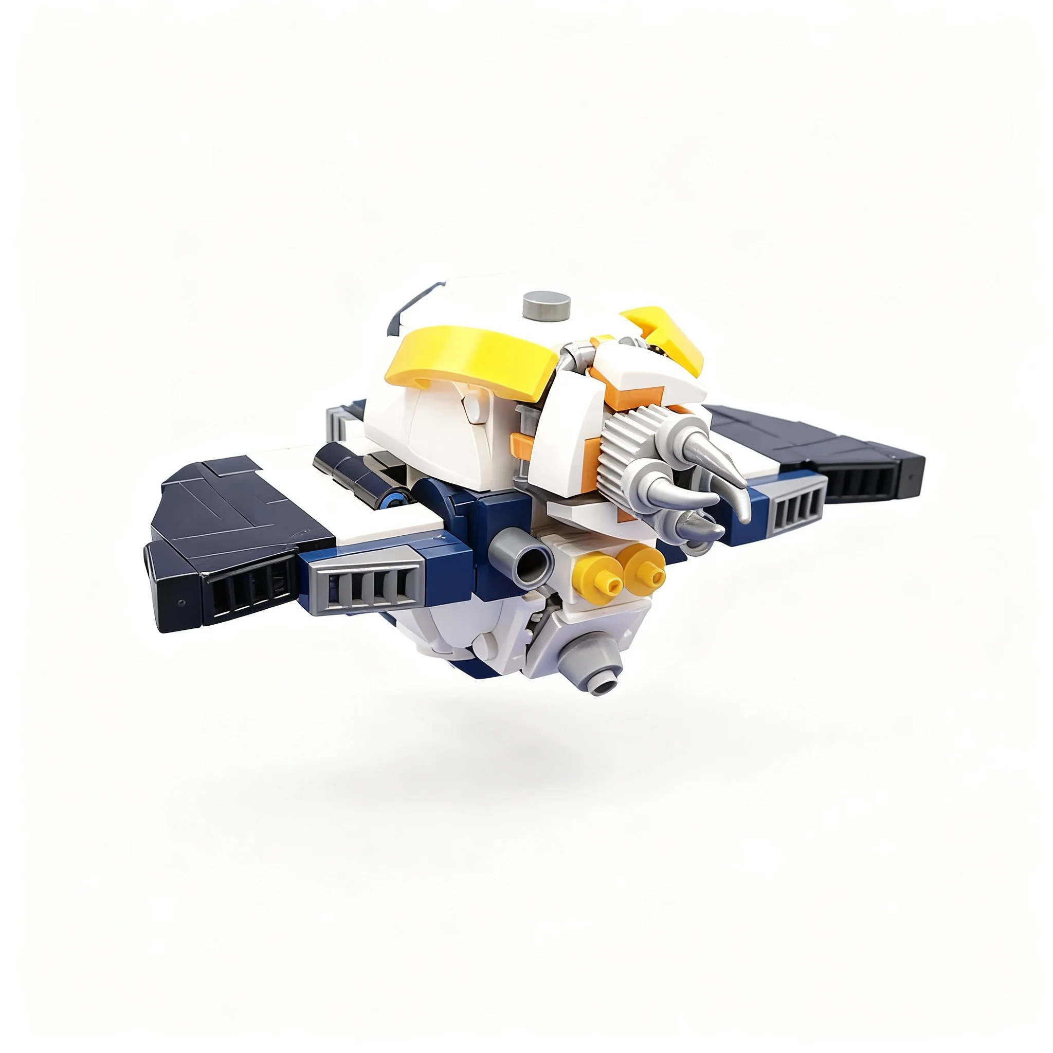 Фото 370 шт. MOC Subnautica 2 Модель «Генниверсаль» (Tadpole Nibbler) из строительных блоков, рождественский подарок, коллекция для творчества, креативная сборка, подарок на день рождения №3