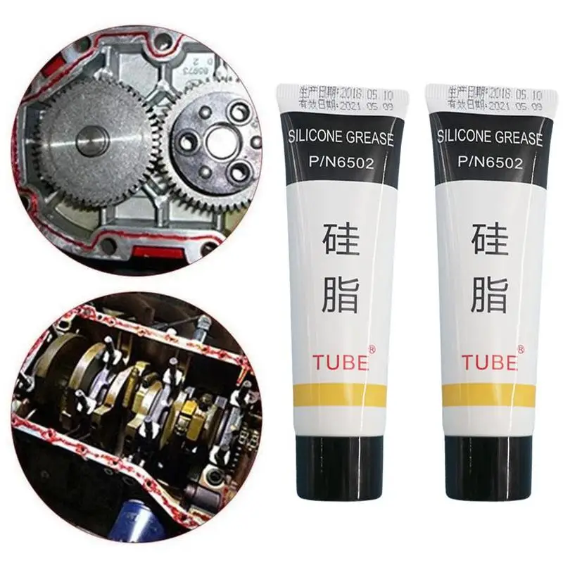 

Водонепроницаемая силиконовая смазка, 50 г, уплотнительное кольцо для автомобиля, для смазки, клей для домашнего ремонта