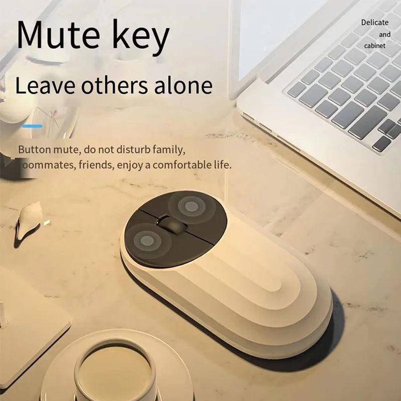 

Wireless mouse rechargeable Bluetooth mute office home desktop computer laptop tablet ipad universal