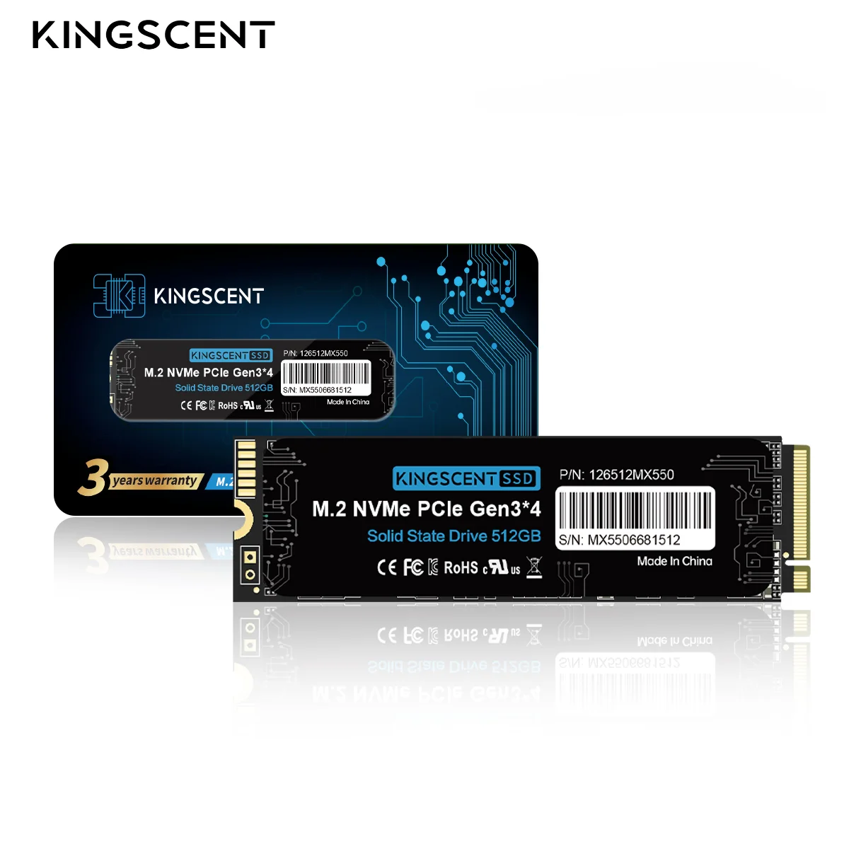 Hot Kingscent Ssd Nvme M2 1tb 512gb 256gb 128gb HDD SSD M.2 2280 2tb Computer Internal Solid State Drive for Desktop Laptop MSI images - 6