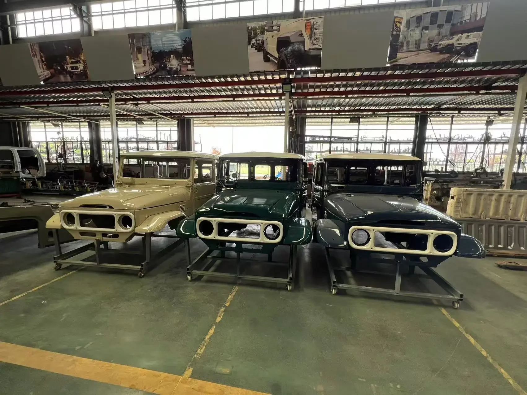 Для Toyota FJ43 BJ44 полная индивидуальная реставрация окрашенные двери кабины