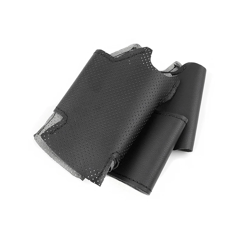 

Плетение на руль для Toyota Prius 30 XW30 2009-2015 Prius C US 2012-2017, автомобильный руль, сшитый вручную кожаный чехол