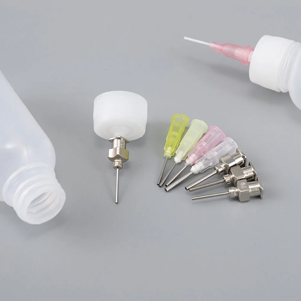 2 бутылки 16 насадок аппликатор хны набор бутылок для искусственной краски