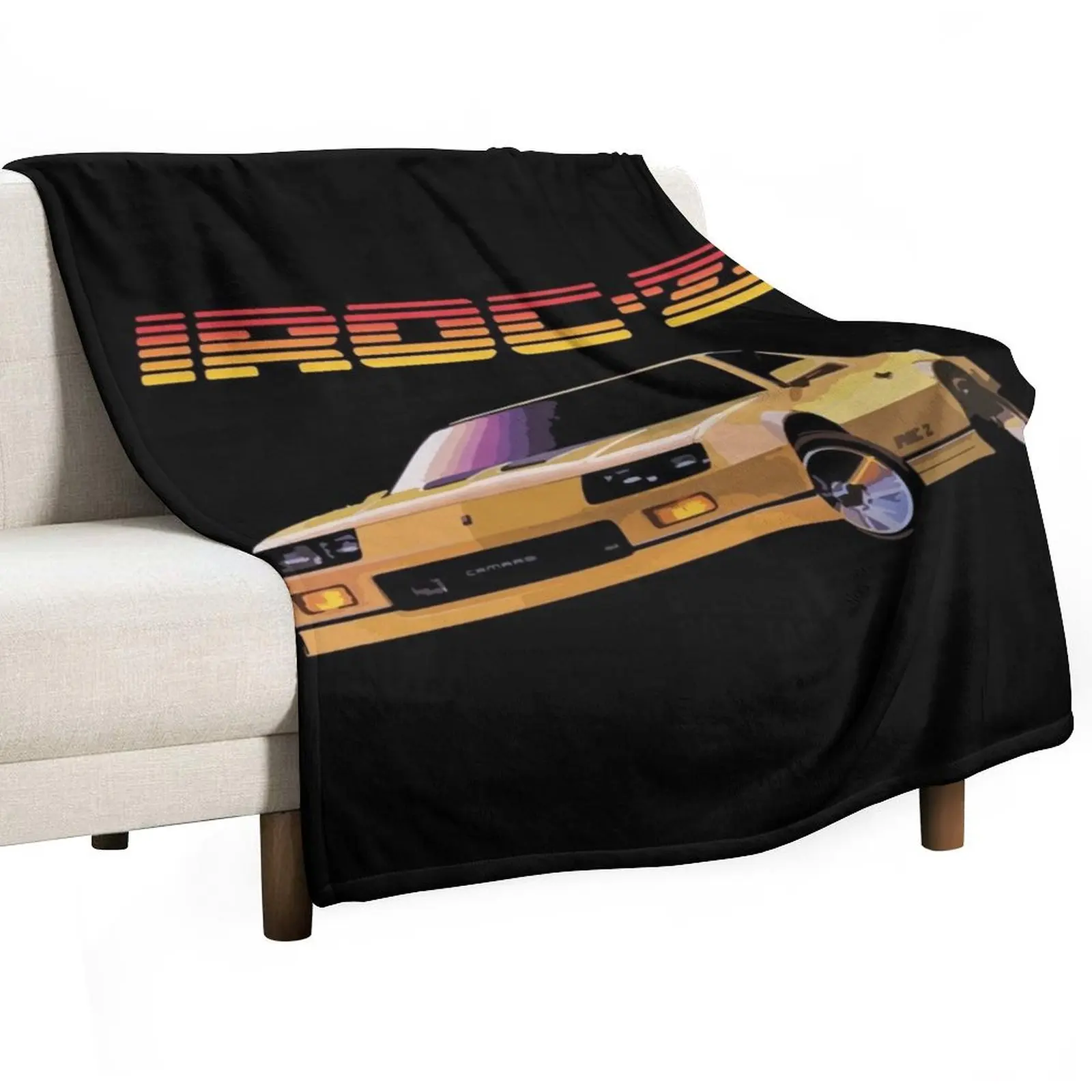 Camaro IROC-Z Z28 Ретро 80's Фланелевое одеяло
