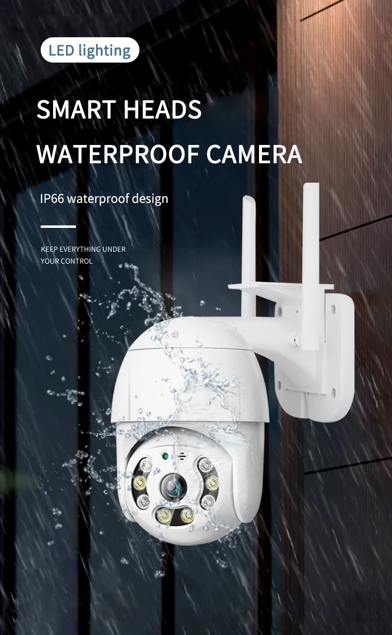 

Camera: Yunant IoT panoramic outdoor waterproof ball machine HD 1080P two-way intercom security monitoring