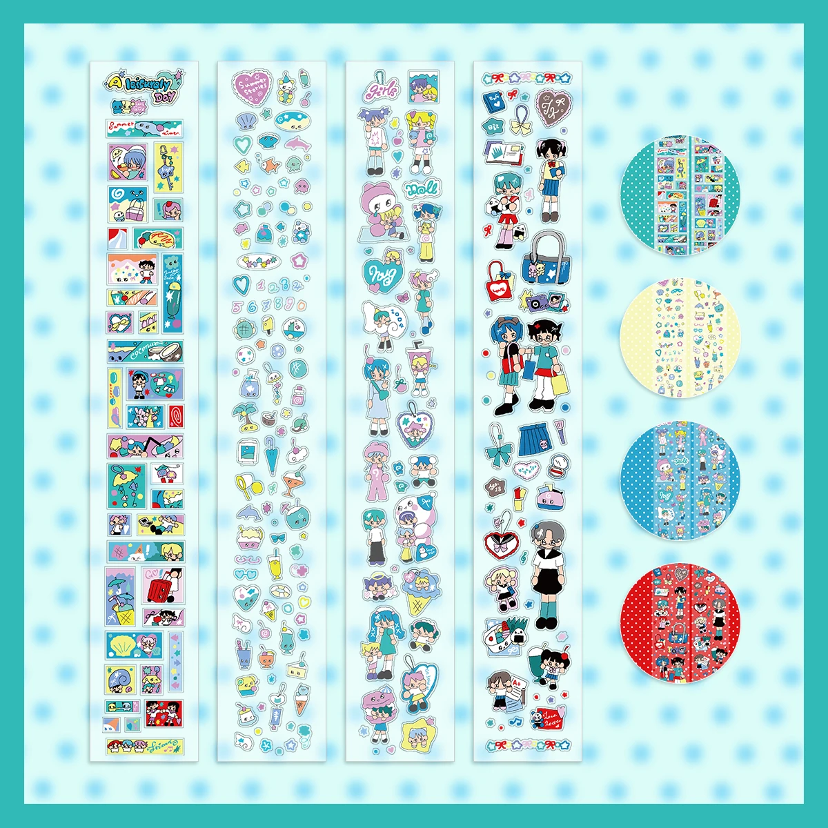 

WAKAWAKA наклейки для скрапбукинга