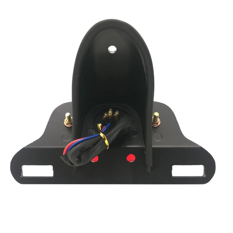 Мотоциклетный светодиодный задний стоп-сигнал Lucas светильник номерного знака