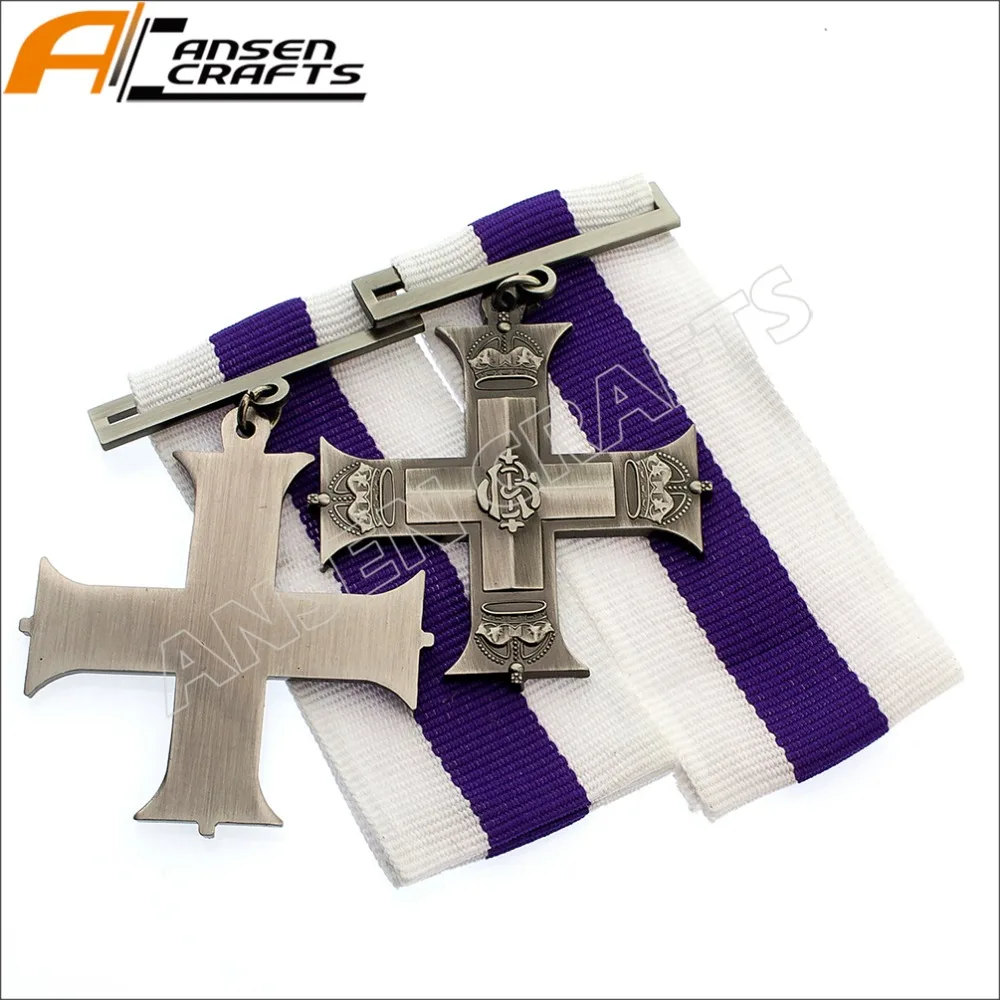 Военный крест Джордж типа V для премии галлантина британская военная медаль