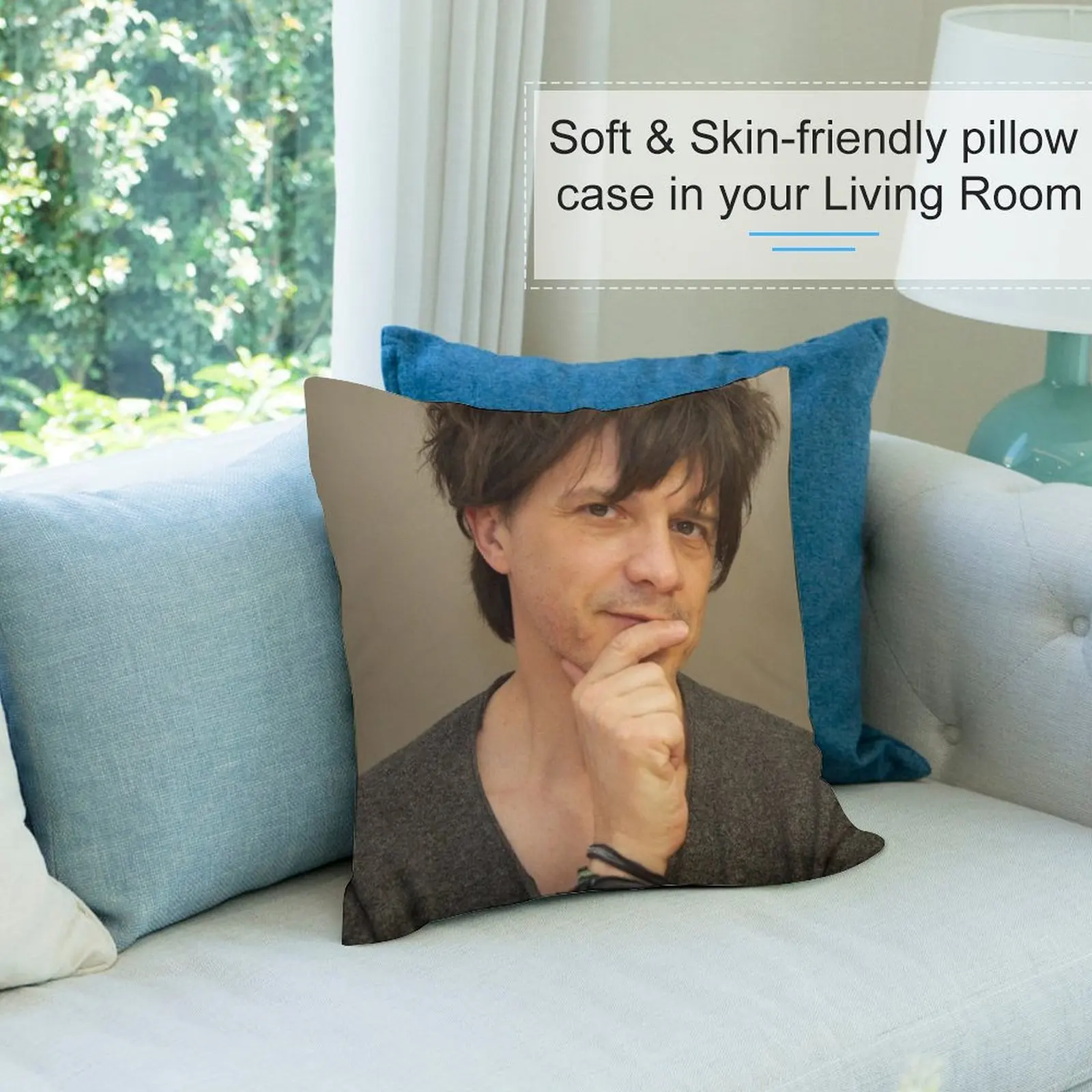 Декоративные наволочки для диванных подушек с постером Николаса сиркиса