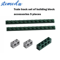 1510set train track set of building block accessories 5 pieces plastic toys for children compatible all bricks bulk model