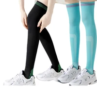 candy color compression stockings over the knee leg fitness yoga jump hold ms running socks color compression stockings