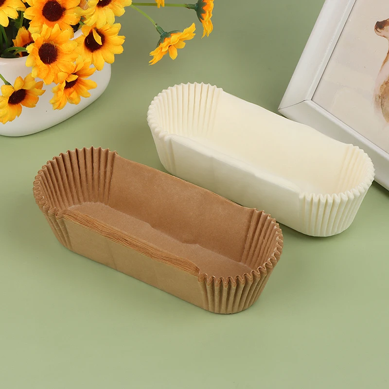 

100Pcs Loaf Tin Liners Baking Paper Baking Paper Liners Straight Loaf Tin Baking Parchment Paper Liners Kitchen Accessories