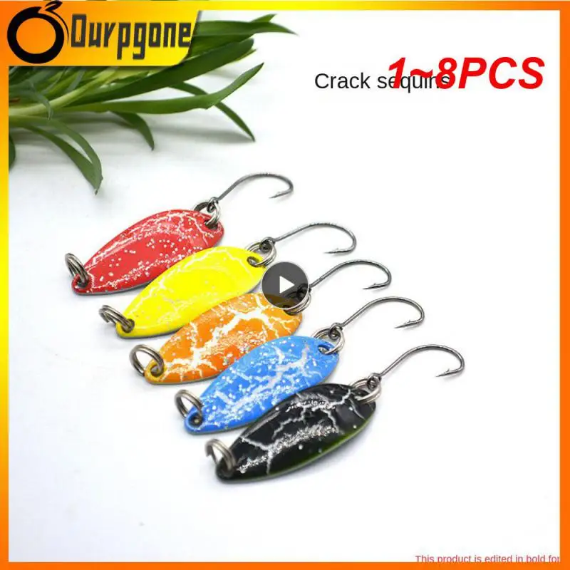 

1~8PCS Outdoor Fishing 3.2cm 2g Fishhooks Fishing Tools Fishing Hook Sharp And Hard Fish Hook Fishing Accessories